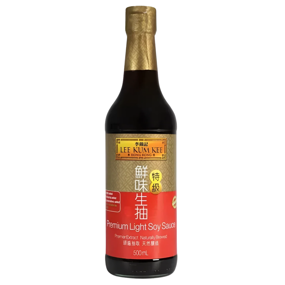 Kjøp Premium Light Soy Sauce - Lee Kum Kee, 500ml - Fodda.no Asiatisk Nettbutikk - Rask levering i hele Norge