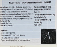 Kjøp Pretzels Sticks Yoghurt Coated - Soleo Sweet, 50g - Fodda.no Asiatisk Nettbutikk - Rask levering i hele Norge