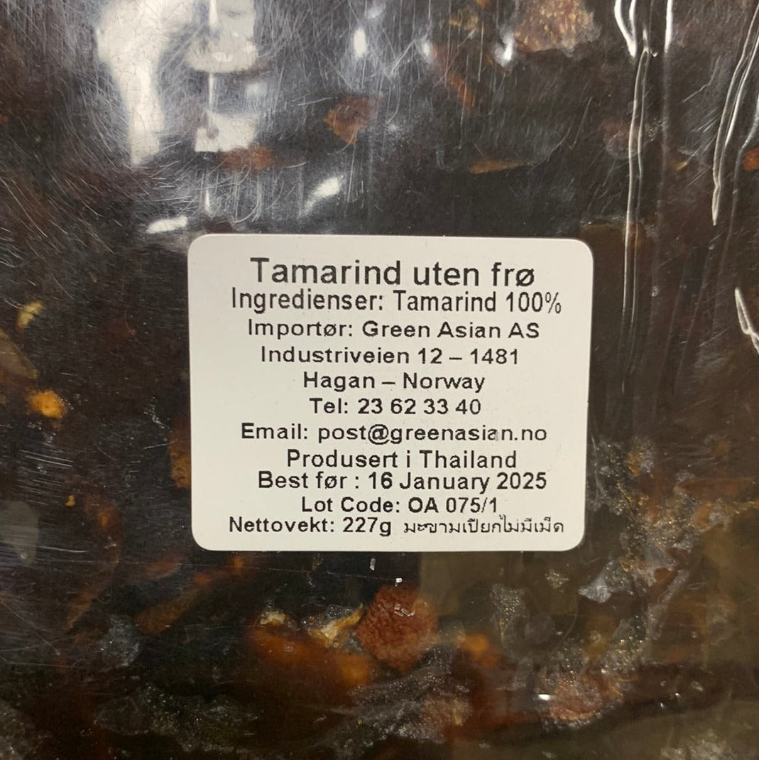 Kjøp Pure Tamarind without Seeds - Red Drago, 400g - Fodda.no Asiatisk Nettbutikk - Rask levering i hele Norge