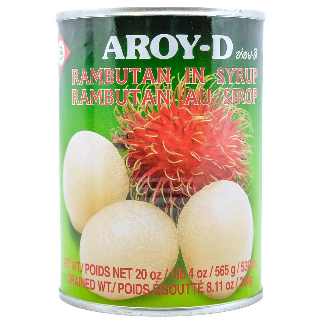 Kjøp Rambutan In Syrup - Aroy-D, 565g - Fodda.no Asiatisk Nettbutikk - Rask levering i hele Norge