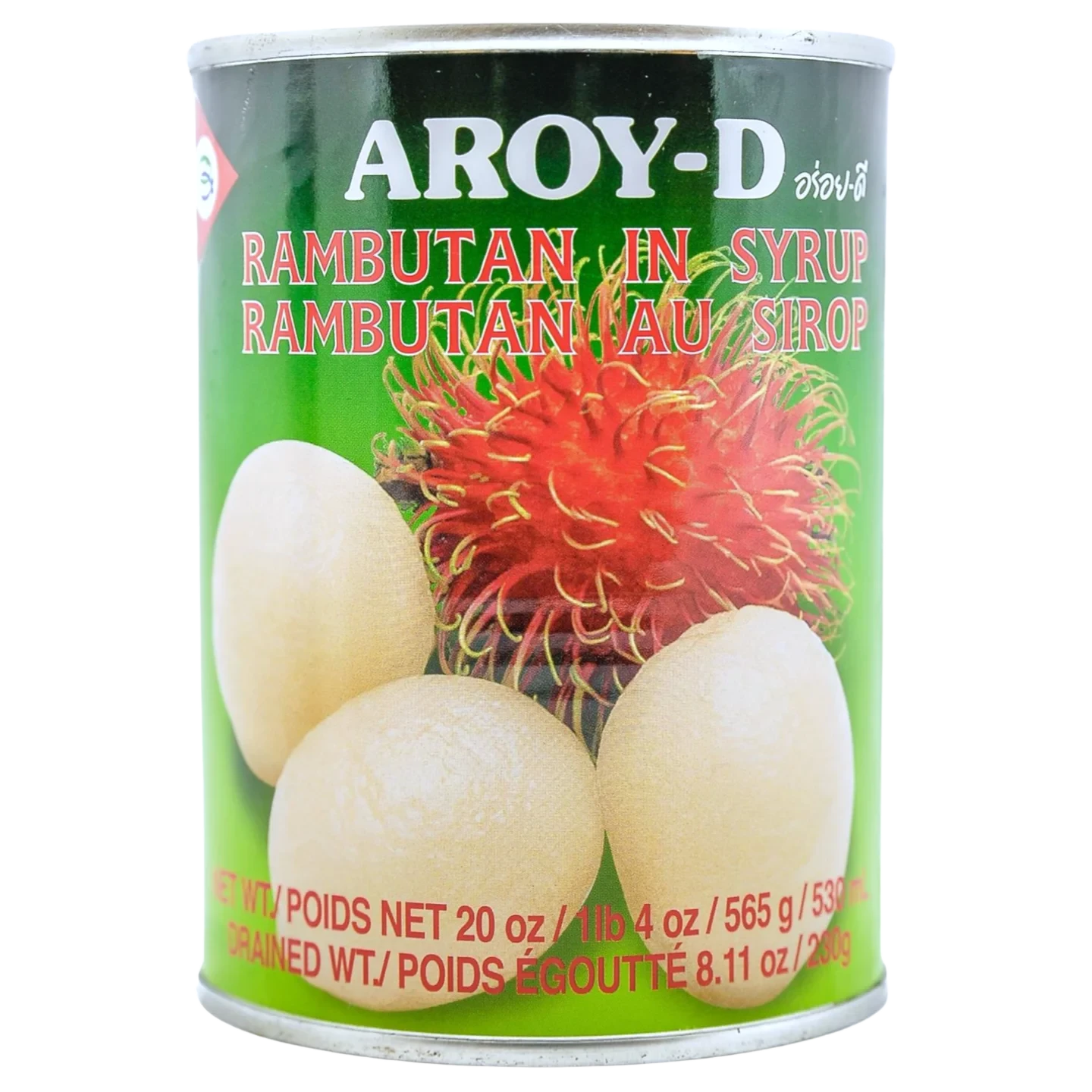 Kjøp Rambutan In Syrup - Aroy-D, 565g - Fodda.no Asiatisk Nettbutikk - Rask levering i hele Norge