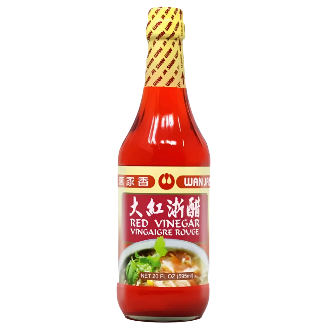 Kjøp Red Vinegar - Wan Ja Shan, 595ml - Fodda.no Asiatisk Nettbutikk - Rask levering i hele Norge