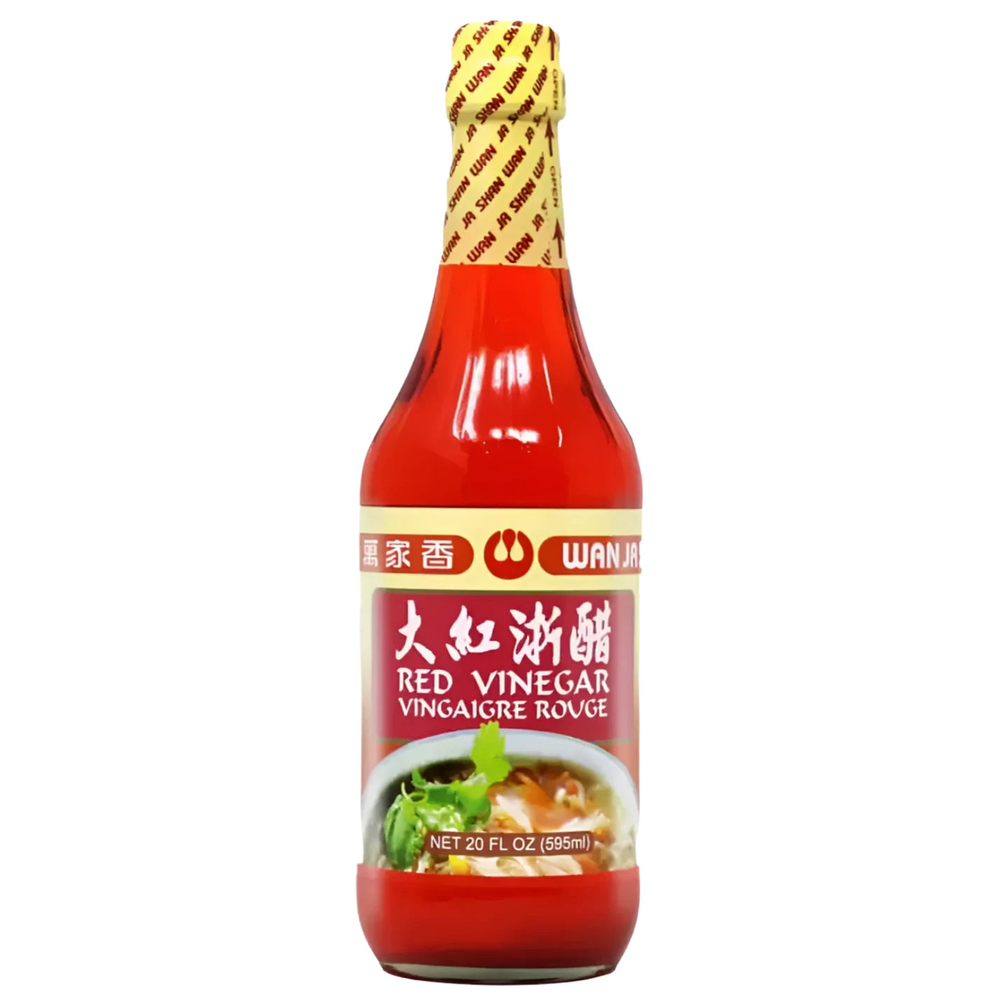 Kjøp Red Vinegar - Wan Ja Shan, 595ml - Fodda.no Asiatisk Nettbutikk - Rask levering i hele Norge