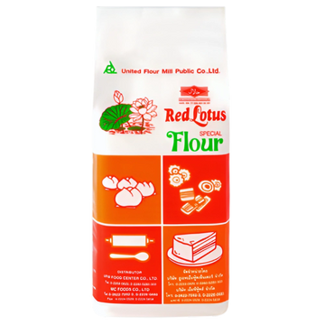 Kjøp Red lotus special flour, 1kg på nett - Fodda.no Asiatisk Nettbutikk - Rask levering i hele Norge