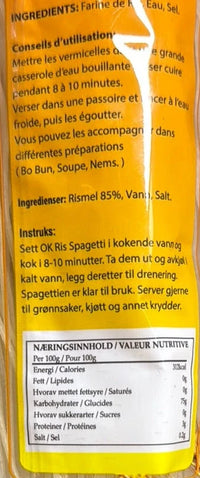 Kjøp Rice Vermicelli - Chat Luong Cao, 400g - Fodda.no Asiatisk Nettbutikk - Rask levering i hele Norge