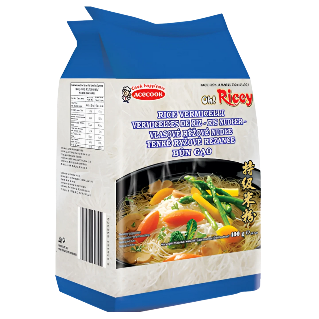 Kjøp Rice Vermicelli Noodles - Oh! Rice, 400g - Fodda.no Asiatisk Nettbutikk - Rask levering i hele Norge