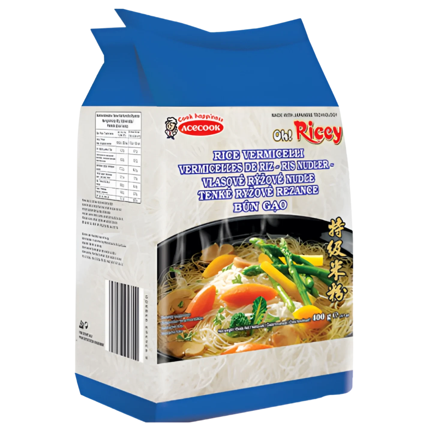 Kjøp Rice Vermicelli Noodles - Oh! Rice, 400g - Fodda.no Asiatisk Nettbutikk - Rask levering i hele Norge