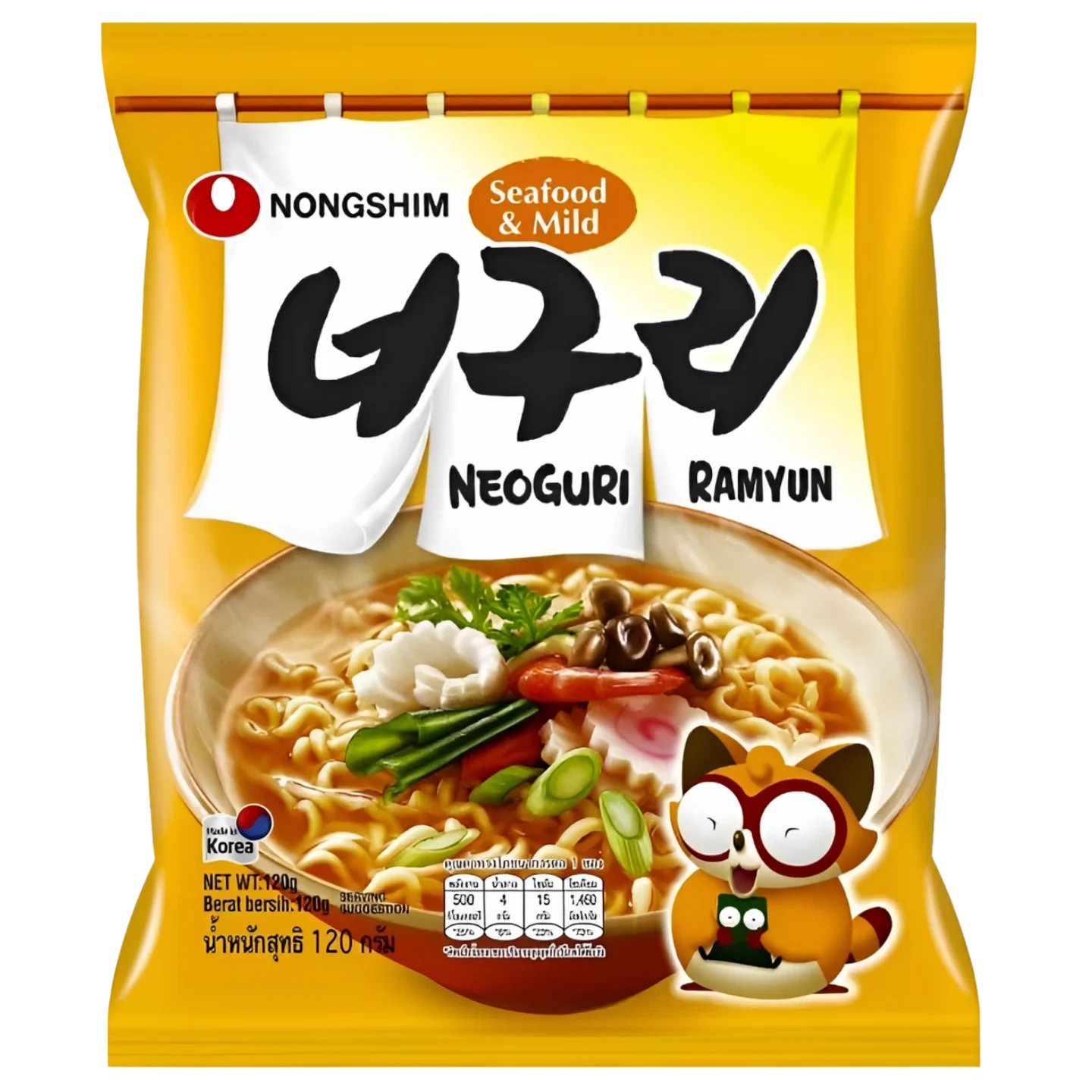 Kjøp Seafood & Mild Ramyun - Nongshim, 120g - Fodda.no Asiatisk Nettbutikk - Rask levering i hele Norge