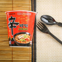 Kjøp Shin Cup Noodle - Nongshim, 68g - Fodda.no Asiatisk Nettbutikk - Rask levering i hele Norge