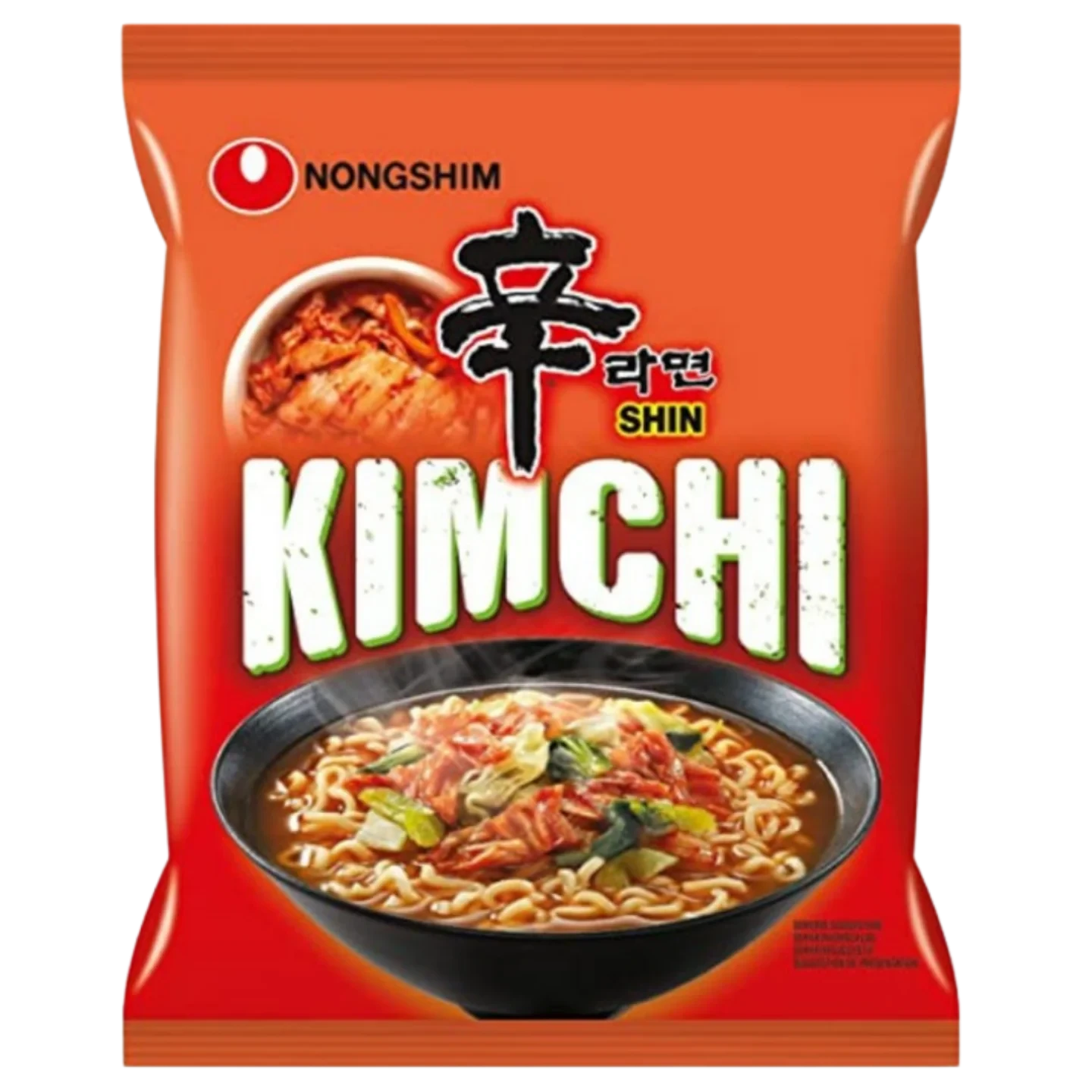 Kjøp Shin Kimchi Ramyun - Nongshim, 120g - Fodda.no Asiatisk Nettbutikk - Rask levering i hele Norge