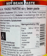 Kjøp Soy Bean Paste - Pantai, 730ml - Fodda.no Asiatisk Nettbutikk - Rask levering i hele Norge