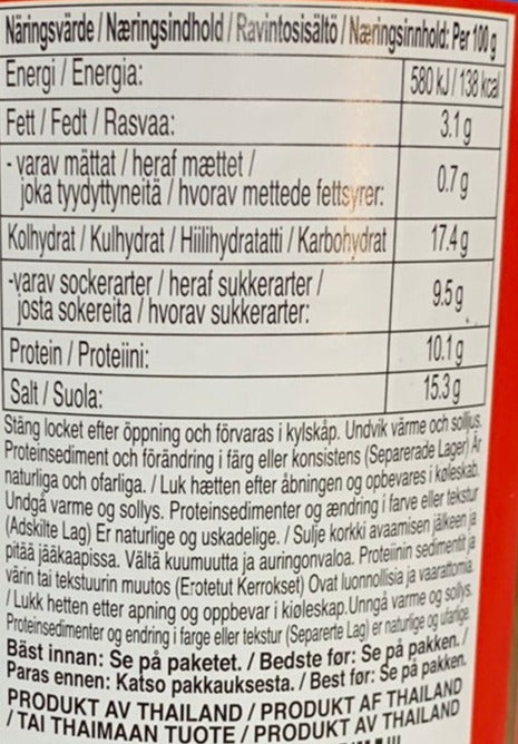 Kjøp Soybean Paste - Dek Som Boon, 810g - Fodda.no Asiatisk Nettbutikk - Rask levering i hele Norge