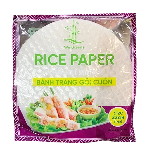 Kjøp Spring Roll Wrapper - We Greens, 375g - Fodda.no Asiatisk Nettbutikk - Rask levering i hele Norge