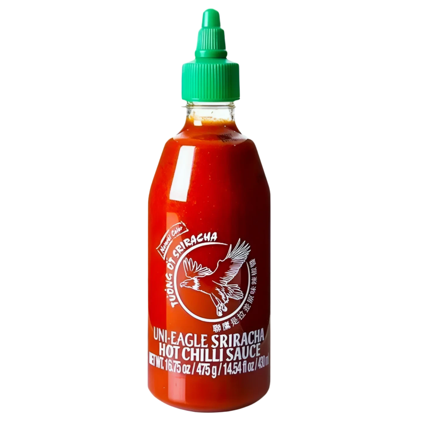 Kjøp Sriracha Hot Chili Sauce - Uni-Eagle, 430ml - Fodda.no Asiatisk Nettbutikk - Rask levering i hele Norge