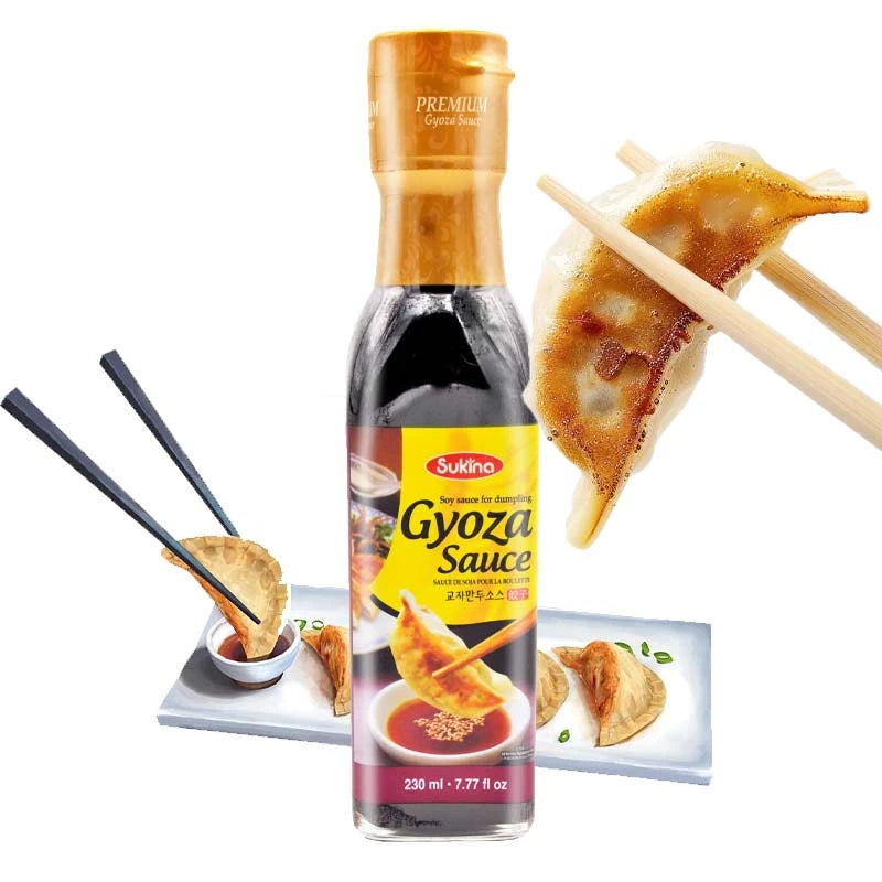 Kjøp Sukina Premium Gyoza Saus (Soyasaus for Dumpling), 230ml på nett - Fodda.no Asiatisk Nettbutikk - Rask levering i hele Norge