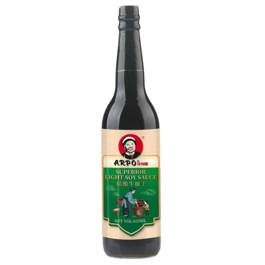 Kjøp Superior Light Soy Sauce - Arpo, 625ml - Fodda.no Asiatisk Nettbutikk - Rask levering i hele Norge