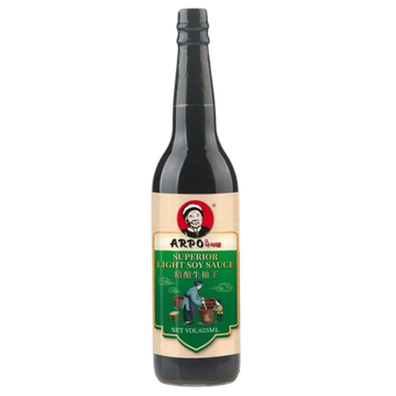 Kjøp Superior Light Soy Sauce - Arpo, 625ml - Fodda.no Asiatisk Nettbutikk - Rask levering i hele Norge