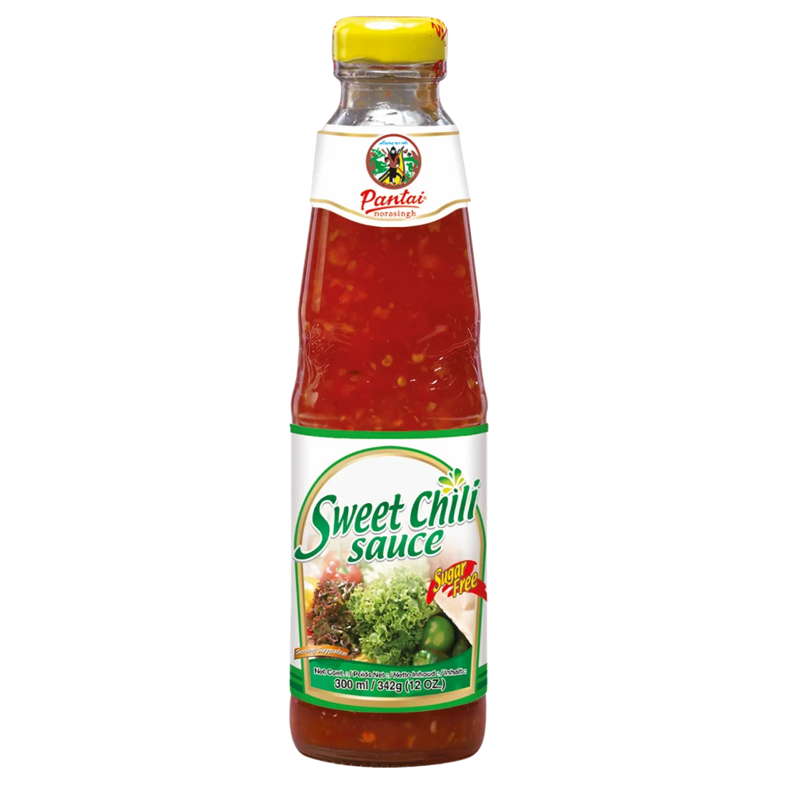 Kjøp Sweet Chilli Sauce (Sugar Free) - Pantai, 300ml - Fodda.no Asiatisk Nettbutikk - Rask levering i hele Norge