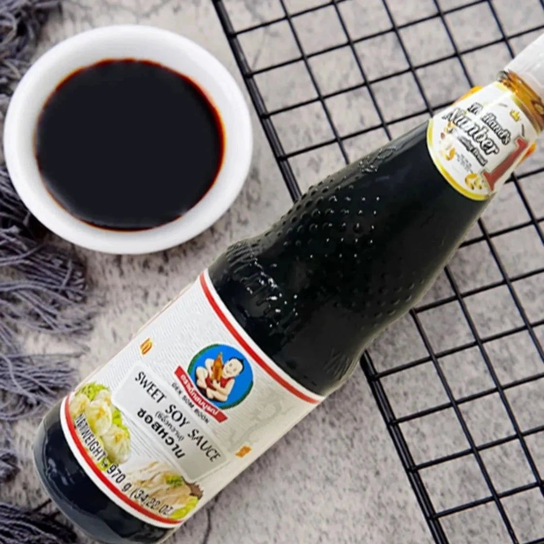 Kjøp Sweet Soy Sauce - Dek Som Boon, 420g - Fodda.no Asiatisk Nettbutikk - Rask levering i hele Norge