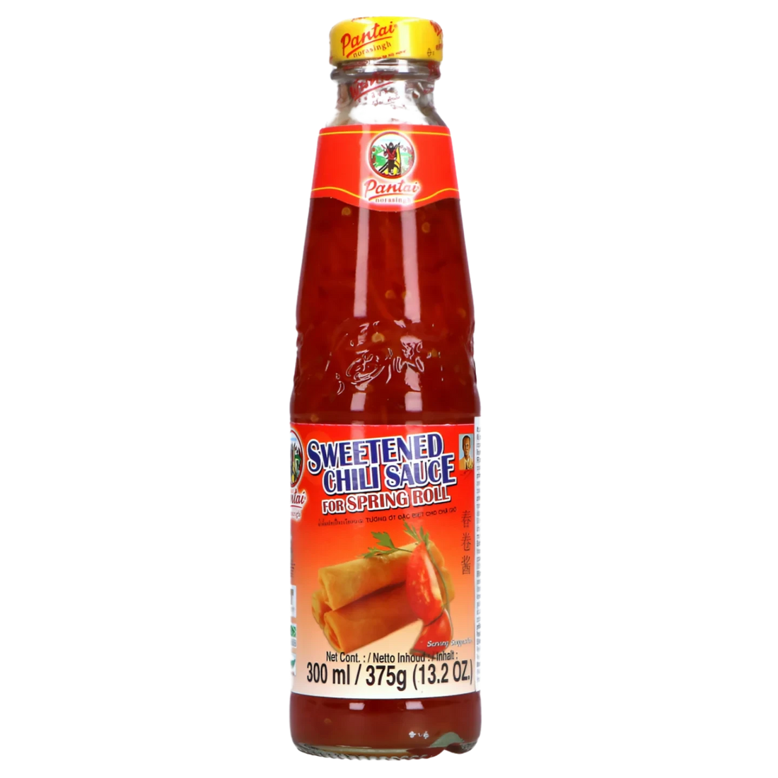 Kjøp Sweetened Chilli Sauce For Spring Roll - Pantai, 300ml - Fodda.no Asiatisk Nettbutikk - Rask levering i hele Norge