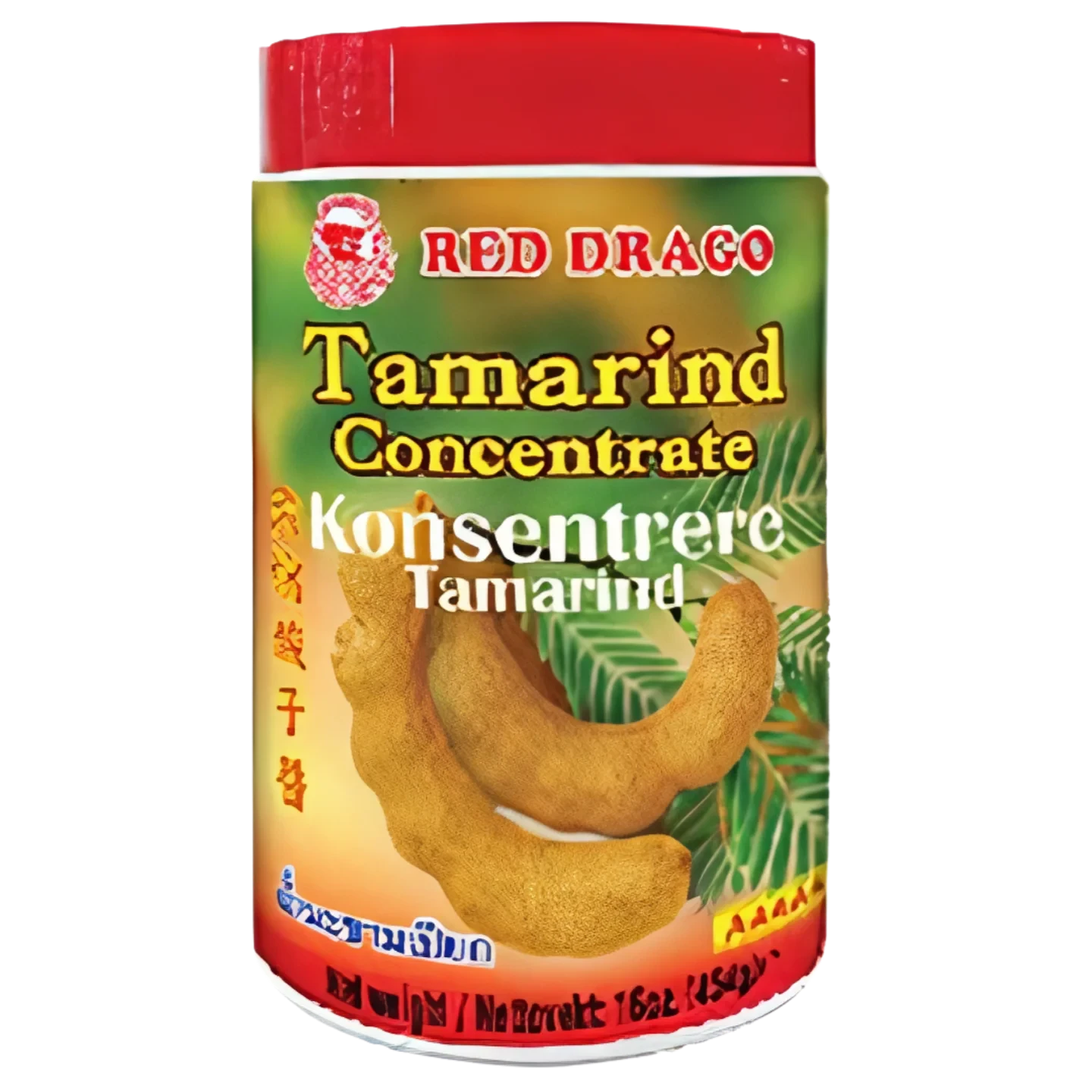 Kjøp Tamarind Concentrate - Red Dragon, 454g - Fodda.no Asiatisk Nettbutikk - Rask levering i hele Norge