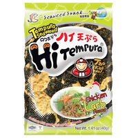 Kjøp Tempura Seaweed Chicken Larb Flavor - Tao Kae Noi, 40g - Fodda.no Asiatisk Nettbutikk - Rask levering i hele Norge