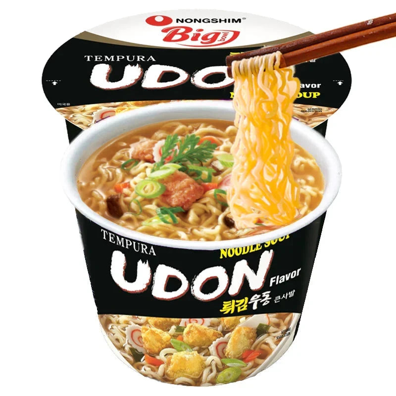 Kjøp Tempura Udon Flavour - Nongshim, 111g - Fodda.no Asiatisk Nettbutikk - Rask levering i hele Norge