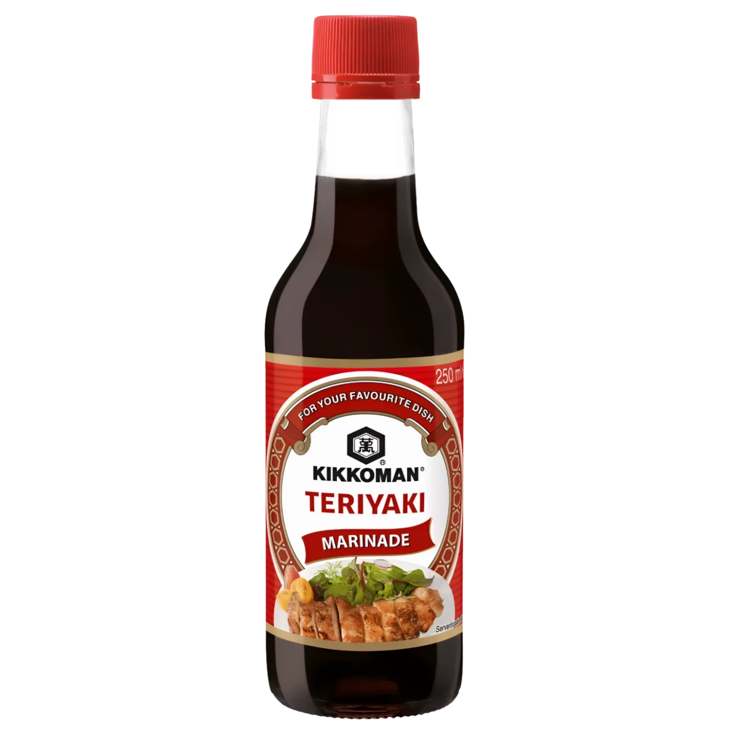 Kjøp Teriyaki Marinade Sauce - KIKKOMAN, 250ml - Fodda.no Asiatisk Nettbutikk - Rask levering i hele Norge