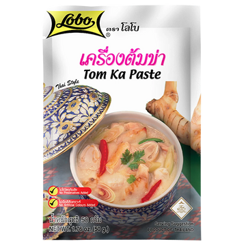 Kjøp Tom Ka Paste - Lobo, 50g - Fodda.no Asiatisk Nettbutikk - Rask levering i hele Norge