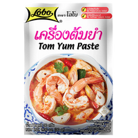 Kjøp Tom Yum Paste - Lobo, 30g - Fodda.no Asiatisk Nettbutikk - Rask levering i hele Norge