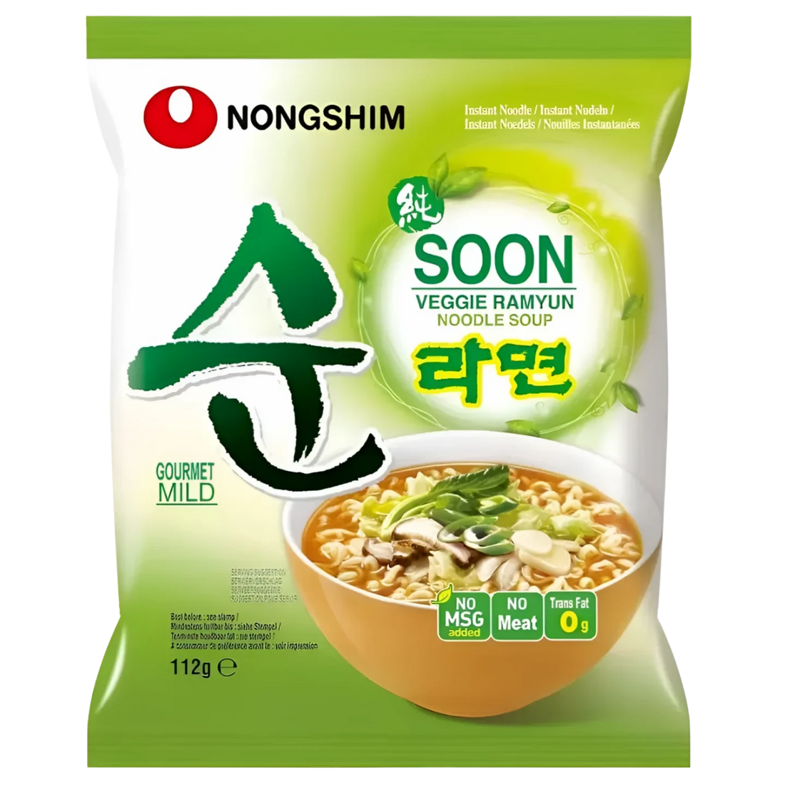 Kjøp Veggie Ramyun Noodle - Nongshim, 112g - Fodda.no Asiatisk Nettbutikk - Rask levering i hele Norge