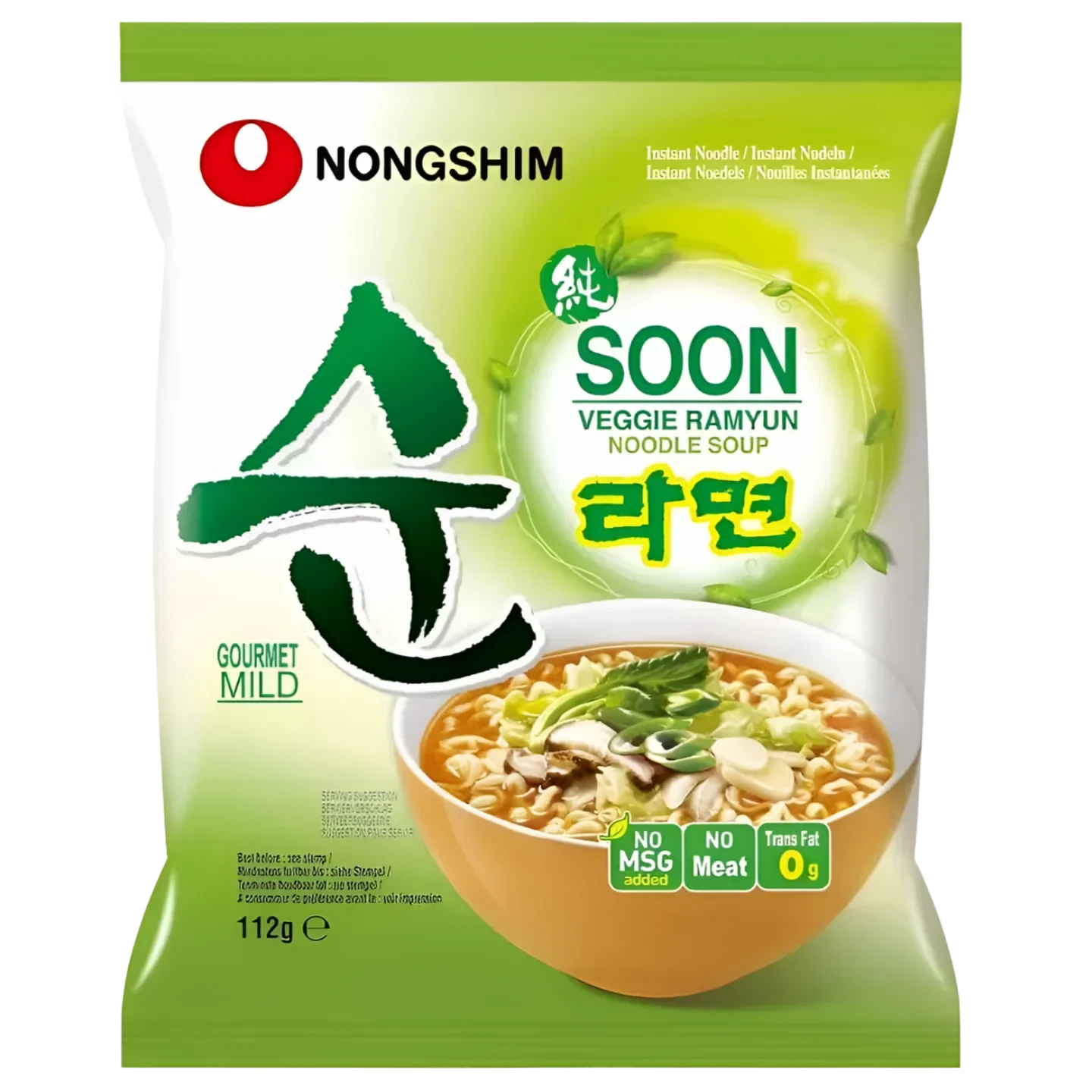 Kjøp Veggie Ramyun Noodle - Nongshim, 112g - Fodda.no Asiatisk Nettbutikk - Rask levering i hele Norge