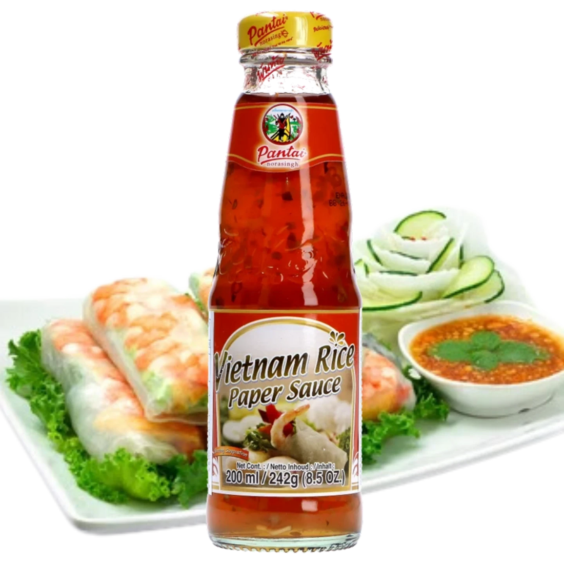 Kjøp Vietnam Rice Paper Sauce - Pantai, 200ml - Fodda.no Asiatisk Nettbutikk - Rask levering i hele Norge