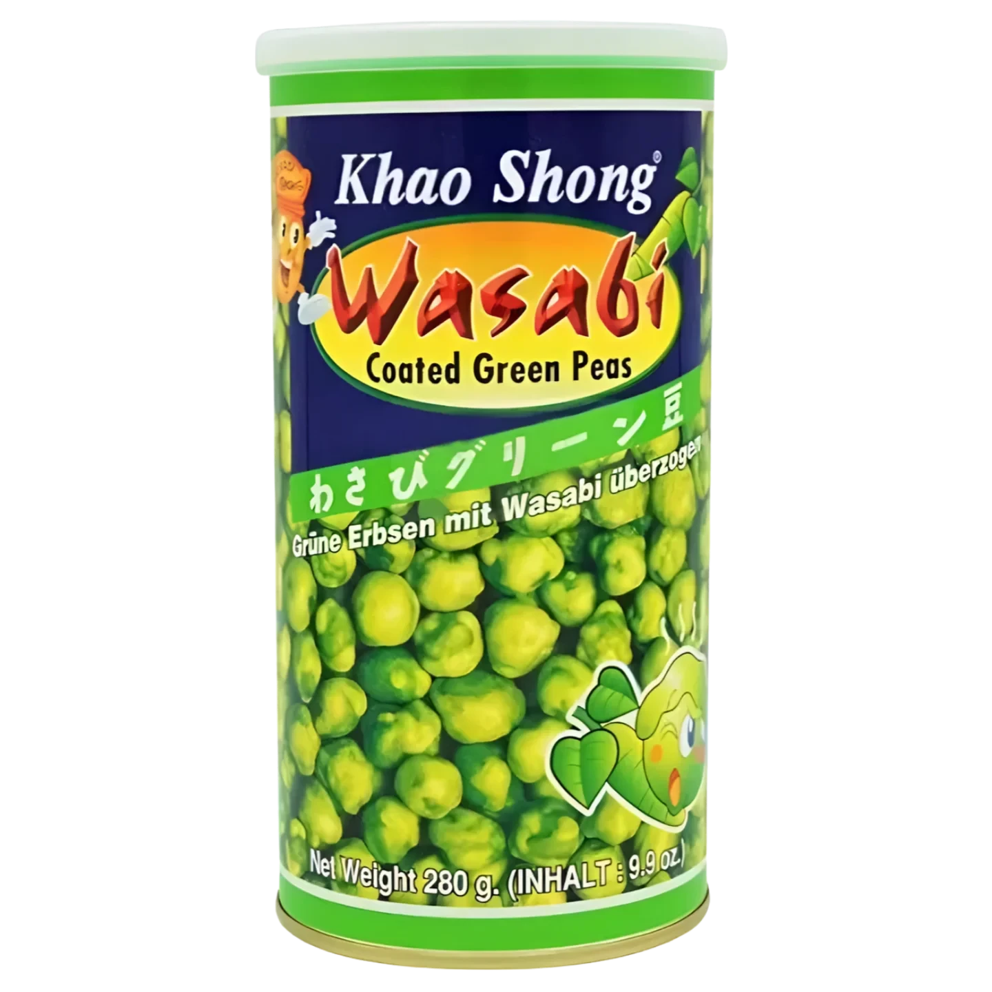 Kjøp Wasabi Coated Green Peas - Khao Shong, 280g - Fodda.no Asiatisk Nettbutikk - Rask levering i hele Norge