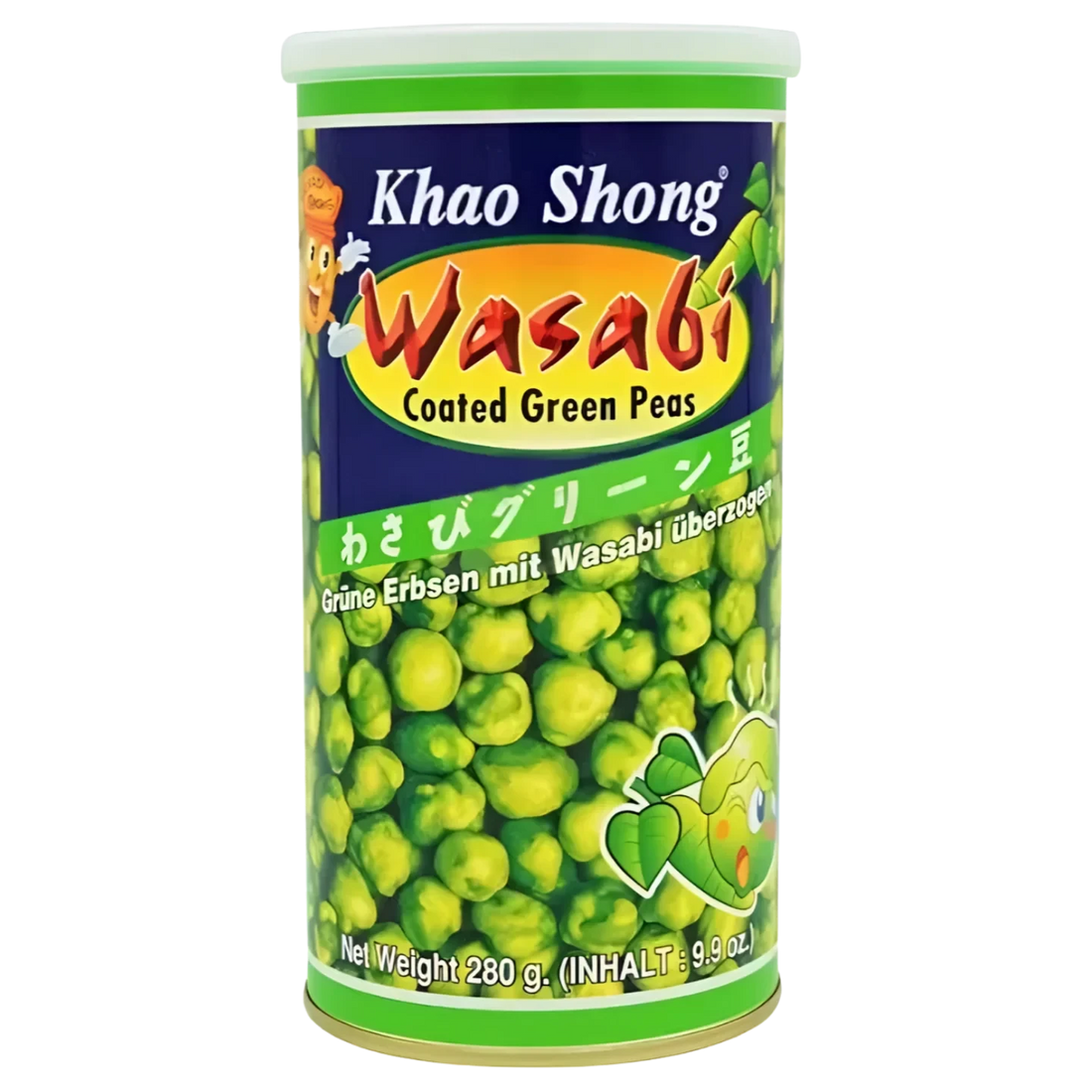 Kjøp Wasabi Coated Green Peas - Khao Shong, 280g - Fodda.no Asiatisk Nettbutikk - Rask levering i hele Norge