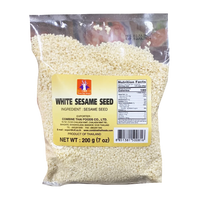 Kjøp White Sesame Seeds - Three Deer Brand, 200g - Fodda.no Asiatisk Nettbutikk - Rask levering i hele Norge