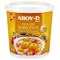 Kjøp Yellow Curry Paste - Aroy-D, 400g - Fodda.no Asiatisk Nettbutikk - Rask levering i hele Norge