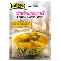 Kjøp Yellow Curry Paste - Lobo, 50g - Fodda.no Asiatisk Nettbutikk - Rask levering i hele Norge