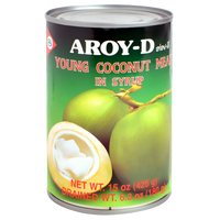 Kjøp Young Coconut Meat In Syrup - Aroy-D, 425g - Fodda.no Asiatisk Nettbutikk - Rask levering i hele Norge