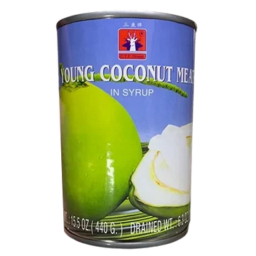 Kjøp Young Coconut Meat In Syrup - C.T.F Brand, 440g - Fodda.no Asiatisk Nettbutikk - Rask levering i hele Norge