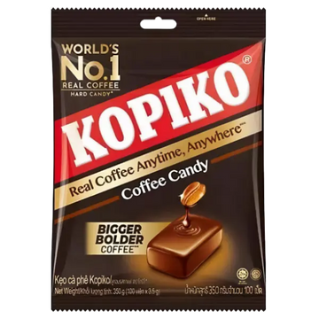 Kjøp Kopiko Coffee Candy 100pcs, 350g på nett - Fodda.no Asiatiske nettbutikk