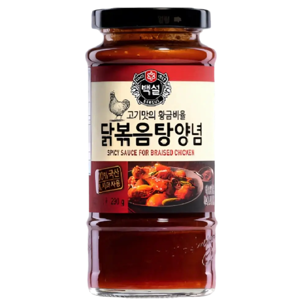 Kjøp Korean Gochujang Spicy Sauce for Stir Fried Chicken – CJ BEKSUL, 290g på nett - Fodda.no Asiatiske nettbutikk