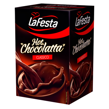 Kjøp LaFesta Classico Hot Chocolate Instant Drink, 250g på nett - Fodda.no Asiatiske nettbutikk