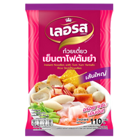 Kjøp Lerros Instant Noodles with Tom Yum Yentafo Wide Rice Noodles, 110g på nett - Fodda.no Asiatiske nettbutikk