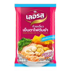 Kjøp Lerros Tom Yum Yentafo with Dried Rice Noodles, 110g på nett - Fodda.no Asiatiske nettbutikk