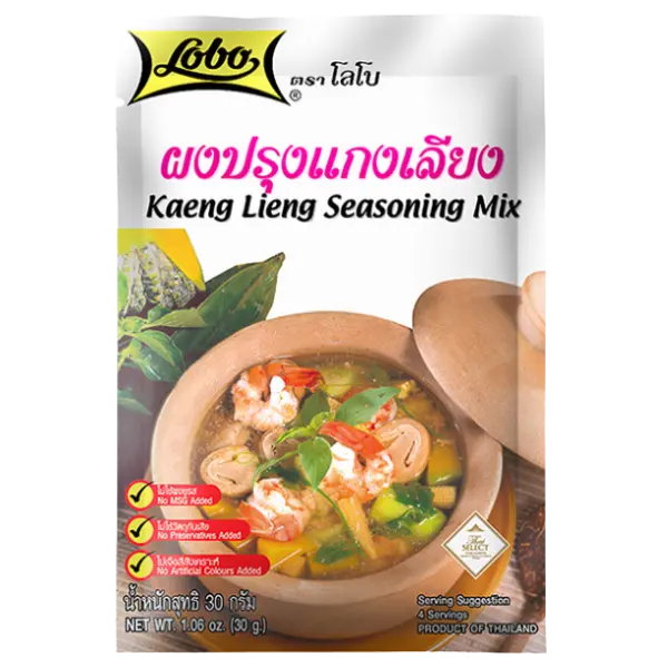 Kjøp Lobo Kaeng Lieng Seasoning Mix, 30g på nett - Fodda.no Asiatiske nettbutikk