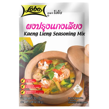 Kjøp Lobo Kaeng Lieng Seasoning Mix, 30g på nett - Fodda.no Asiatiske nettbutikk