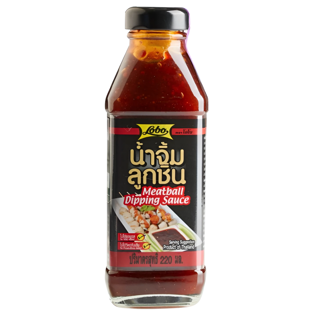 Kjøp Lobo Meatball Dipping Sauce, 220ml på nett - Fodda.no Asiatiske nettbutikk