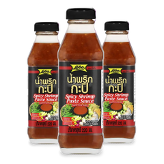 Kjøp Lobo Spicy Shrimp Paste Sauce (Nam Prik Kapi), 3x220ml på nett - Fodda.no Asiatiske nettbutikk