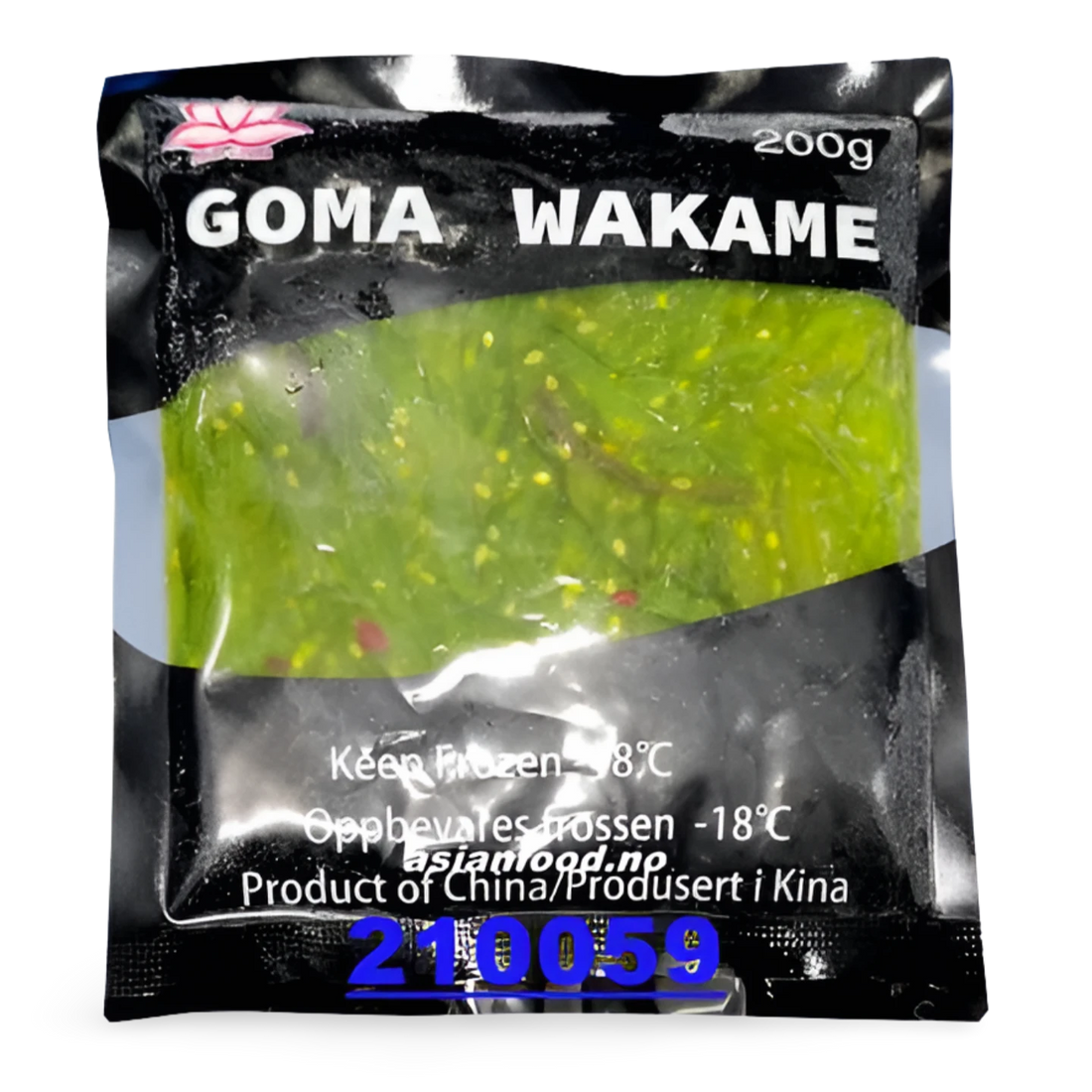 Kjøp Lotus Goma Wakame Seaweed Salad, 200g på nett - Fodda.no Asiatiske nettbutikk